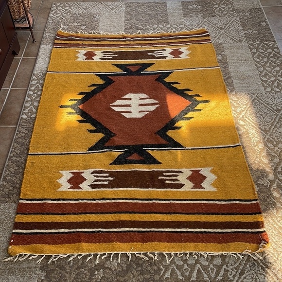 Tahoe Mat 100% Virgin Wool Made in India - Picture 3 of 12